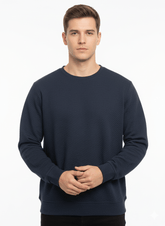 PULL&BEAR MENS TEXTURED Round Neck Sweatshirt - Smgarment's